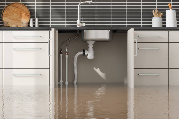 Water damage restoration process in Windham, OH